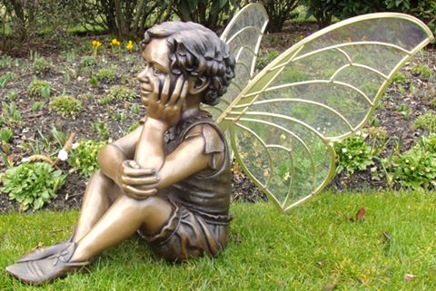 480 Large Home Decoration Bronze Angel Sculpture