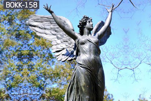 480 Female Figure Angel Bronze Archangel Statue