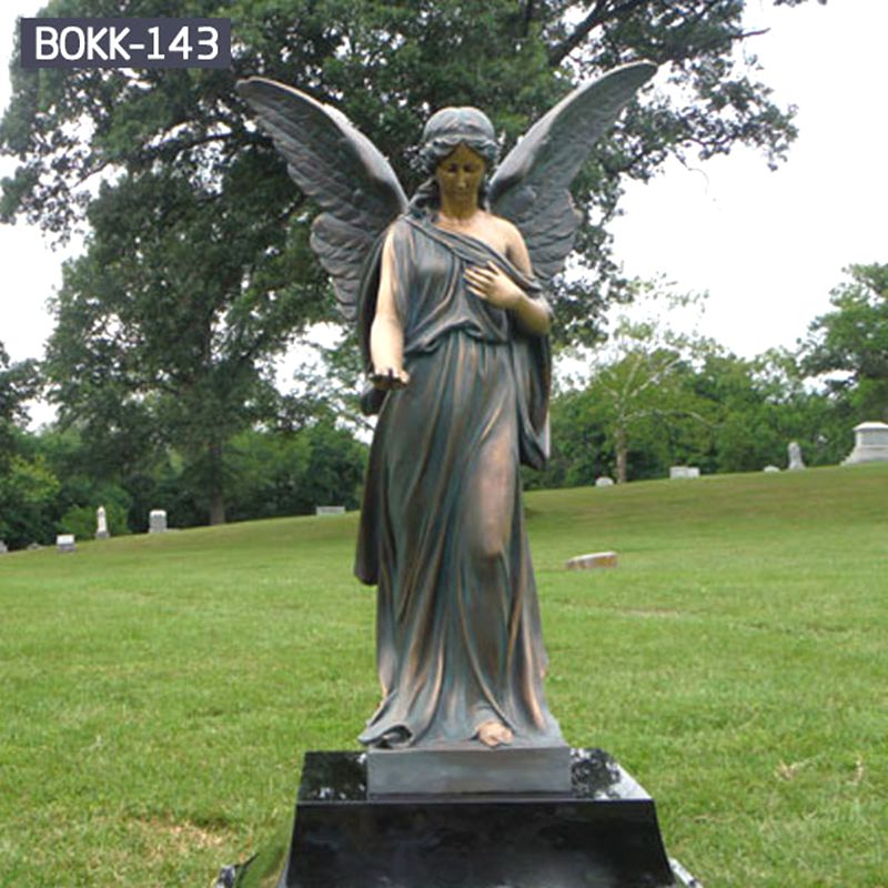 Female Figure Bronze Statue Angel