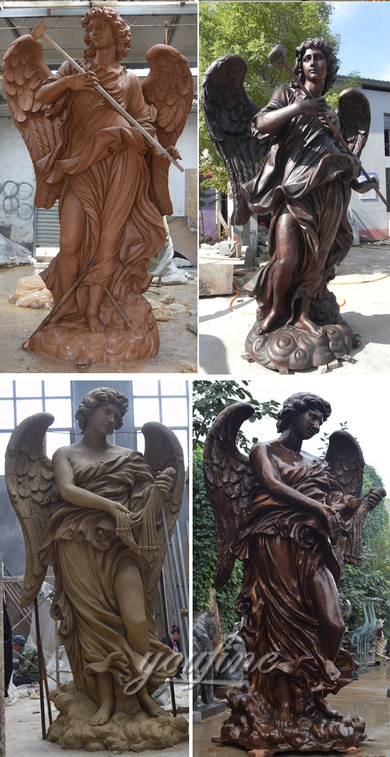 Bronze Angel Statue for American Customer (4)