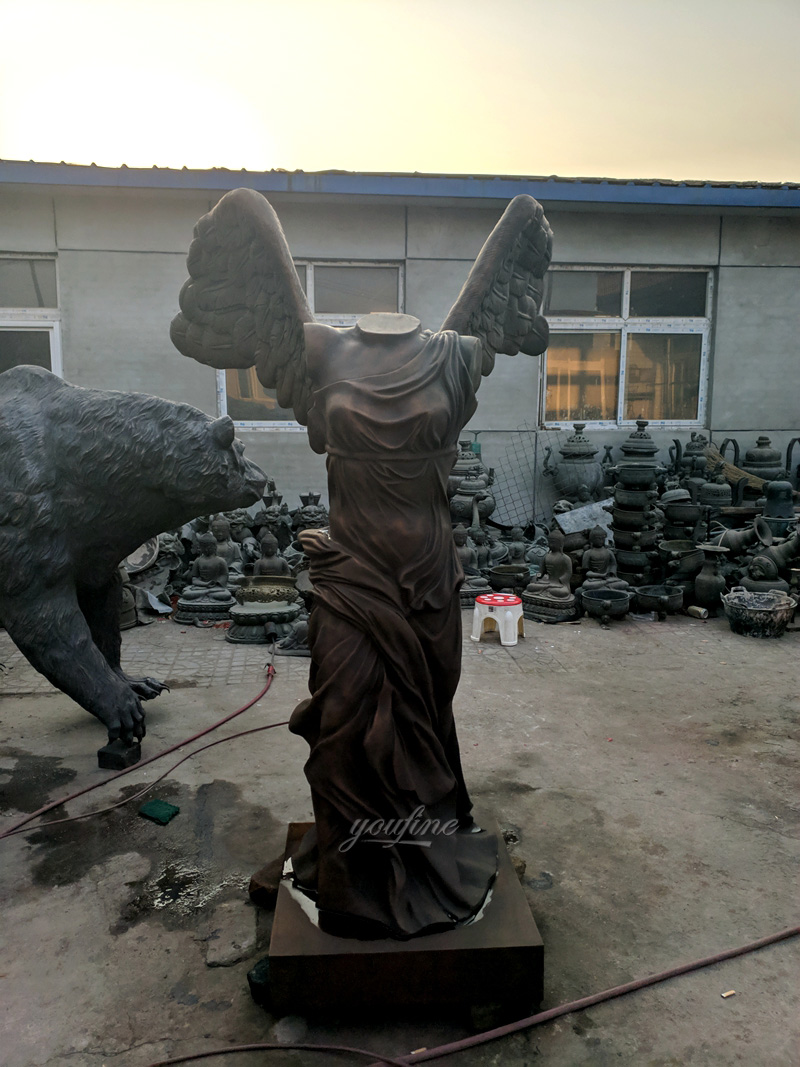 Famous Nike of Samothrace Bronze Statue for Customer
