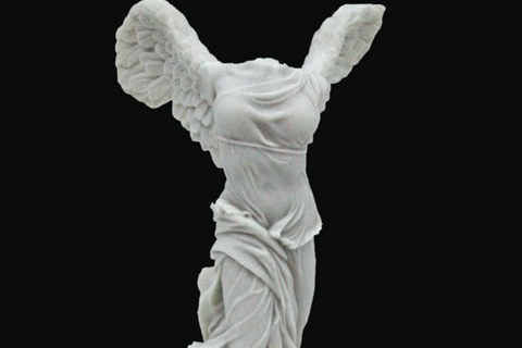 Victory Nike of Samothrace Marble Statue (3)