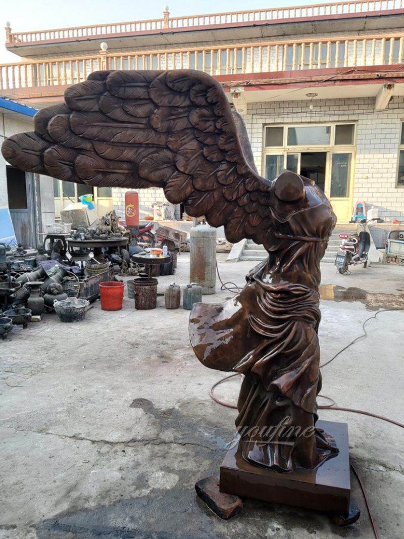 Famous Nike of Samothrace Bronze Statue for Customer