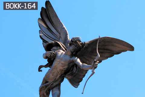 Famous Eros Cupid Archery Bronze Angel Statue (2)