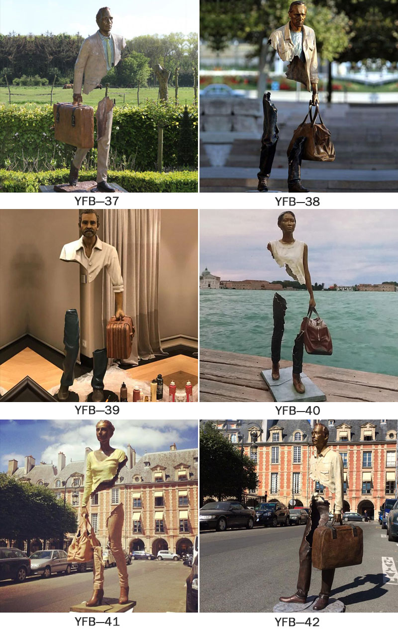 Customized Famous Bronze Bruno Catalano Statue (3)