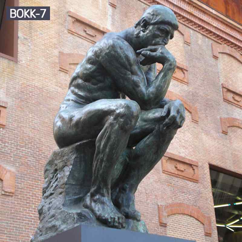 Famous Bronze The Thinker Statue by Auguste Rodin (1)