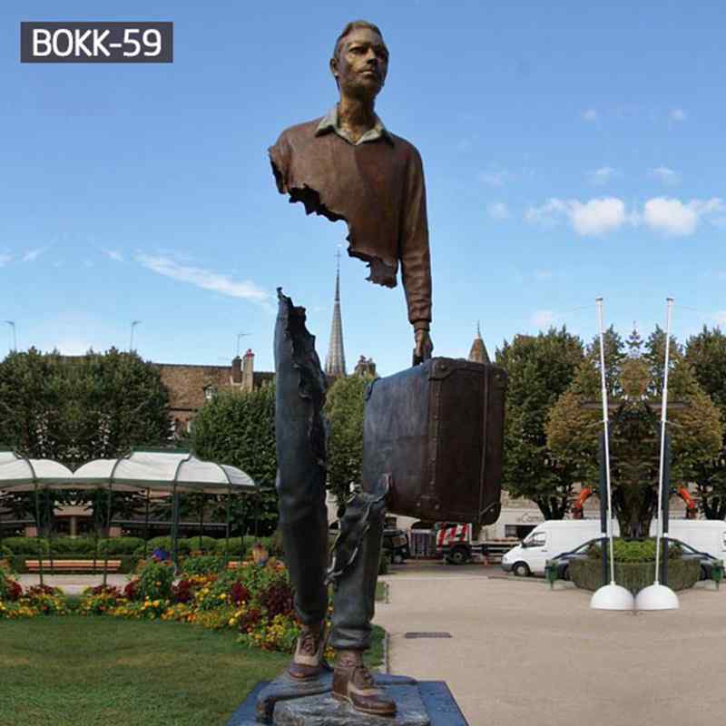 Famous Popular Park Decorative Cast Bronze Bruno Catalano Statue (1)