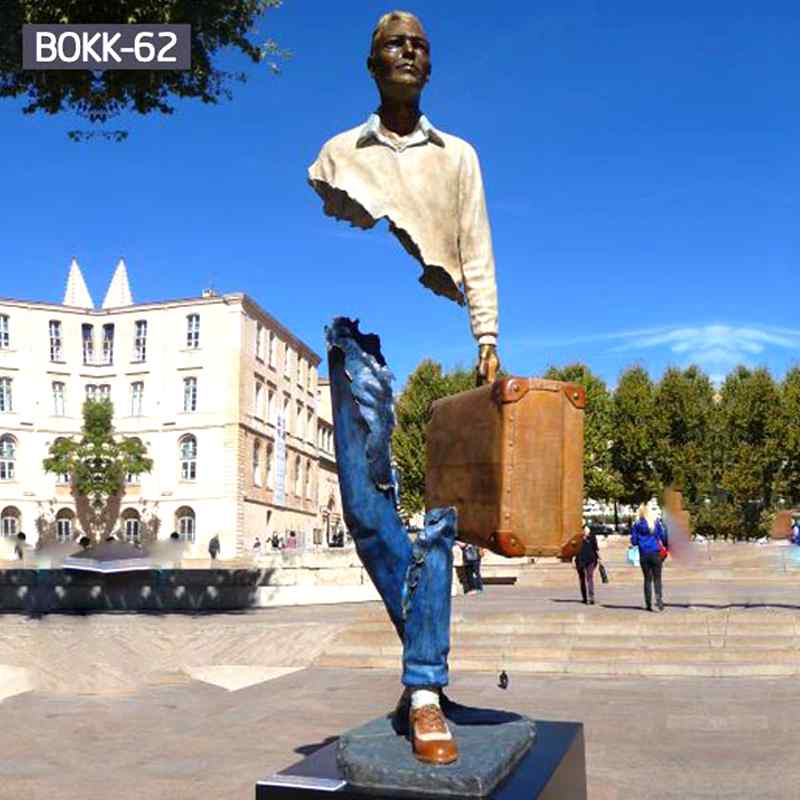 Famous Life Size Bronze Bruno Catalano Statue for Sale (1)