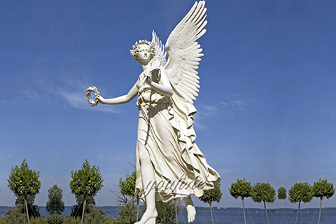 large angel stone marble Statues