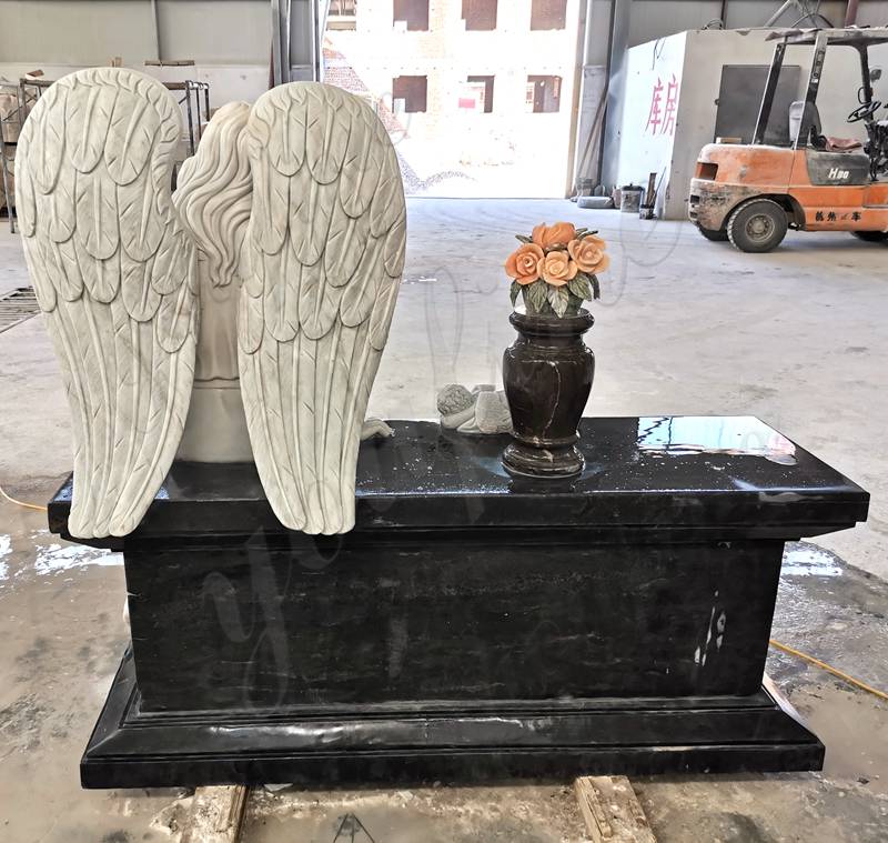 3.carvikng of headstone with angel-YouFine Sculpture