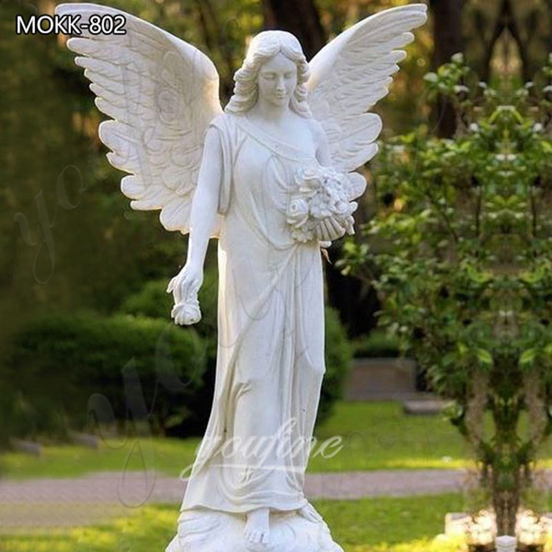 marble angel statue-YouFine Sculpture