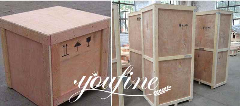 packaging of marble sculptures-YouFine sculpture