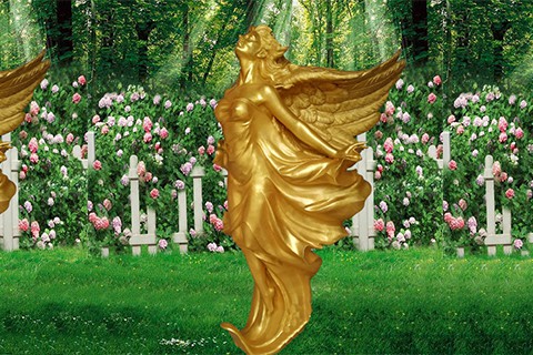 bronze angel statues for sale-YouFine Sculpture