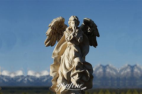 angel statue for garden-YouFine Sculpture