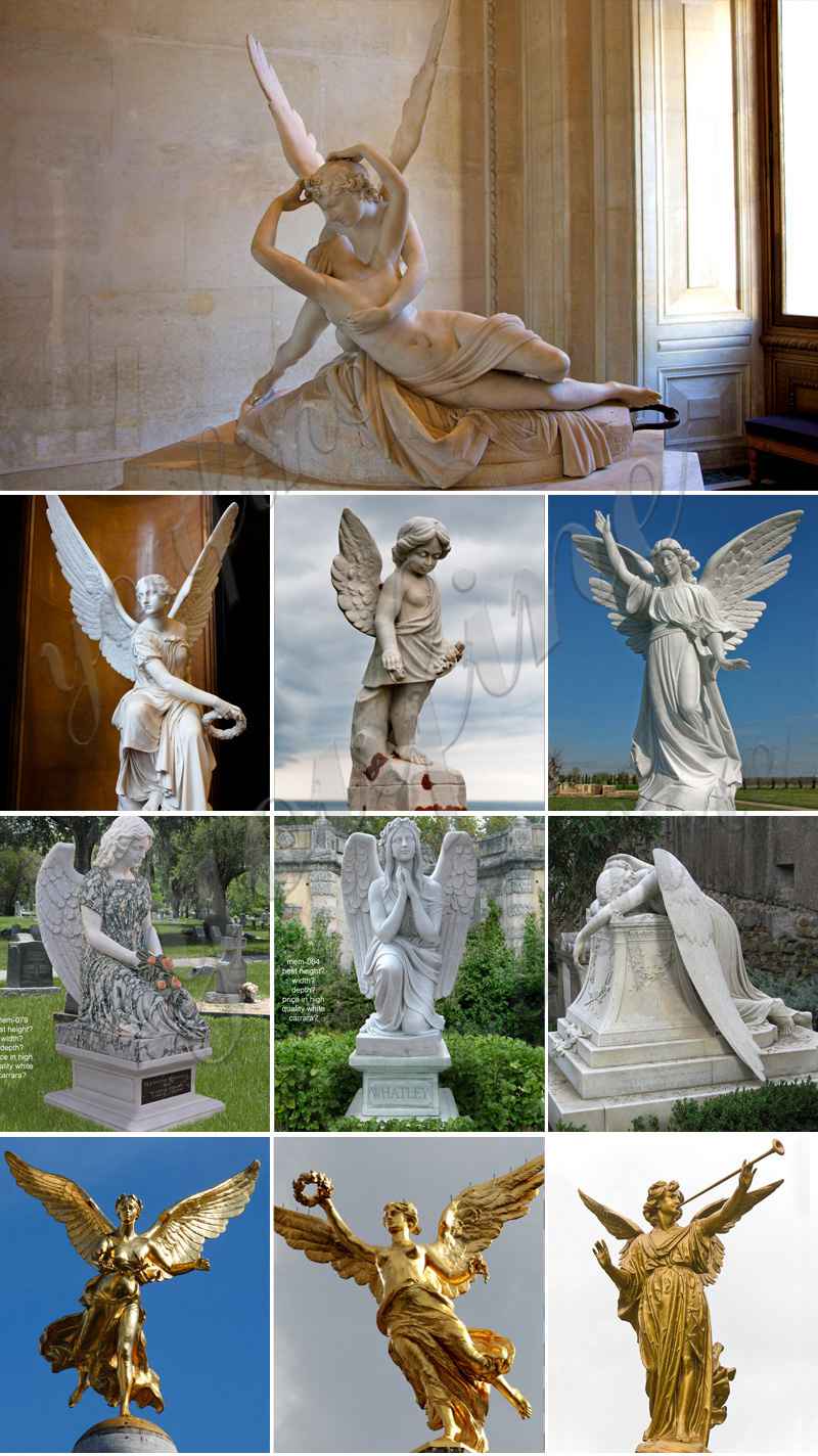 marble angel statues for sale -YouFine Sculpture