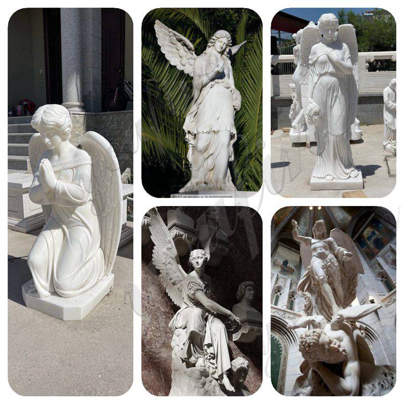 outdoor angel statues for sale-YouFine Sculpture