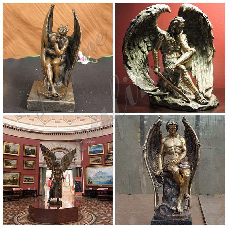 bronze lucifer statues for sale-YouFine Sculpture