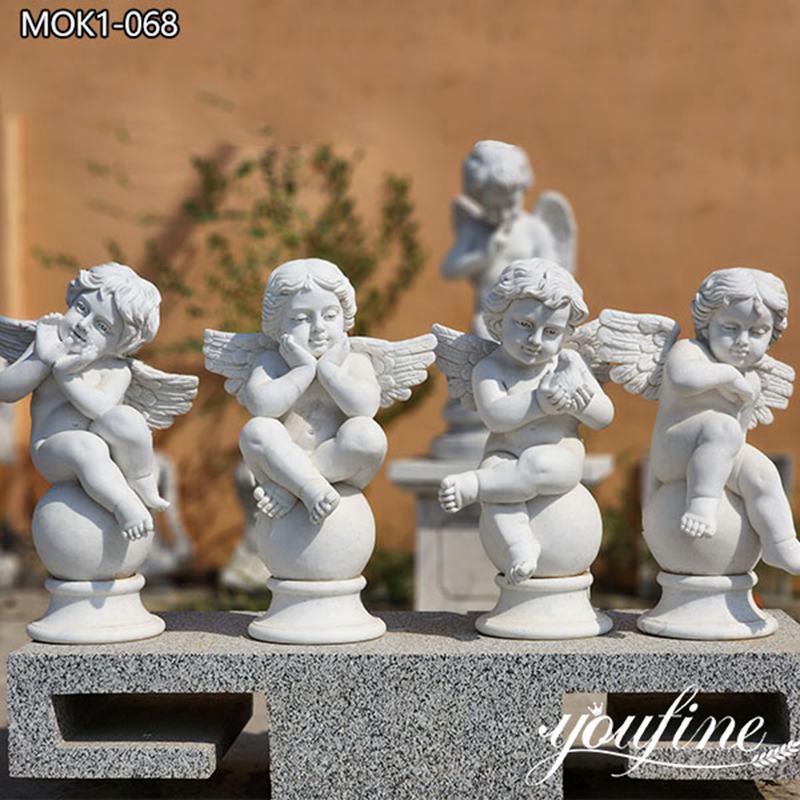 marble cherub statue-YouFine Sculpture