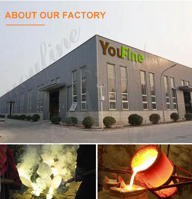 bronze sculpture making site-YouFine Factory