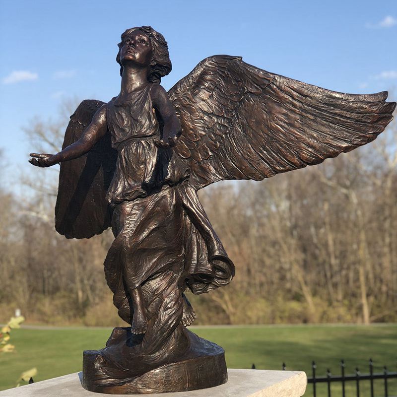 bronze angel of hope statue-YouFine Sculpture