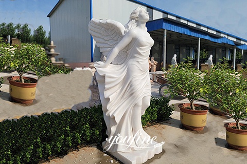 flying angel statue-YouFine Sculpture.
