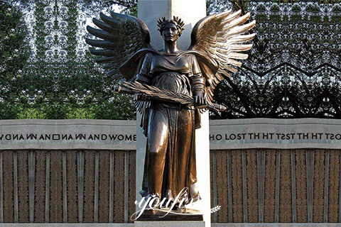 bronze angel statues-YouFine Sculpture