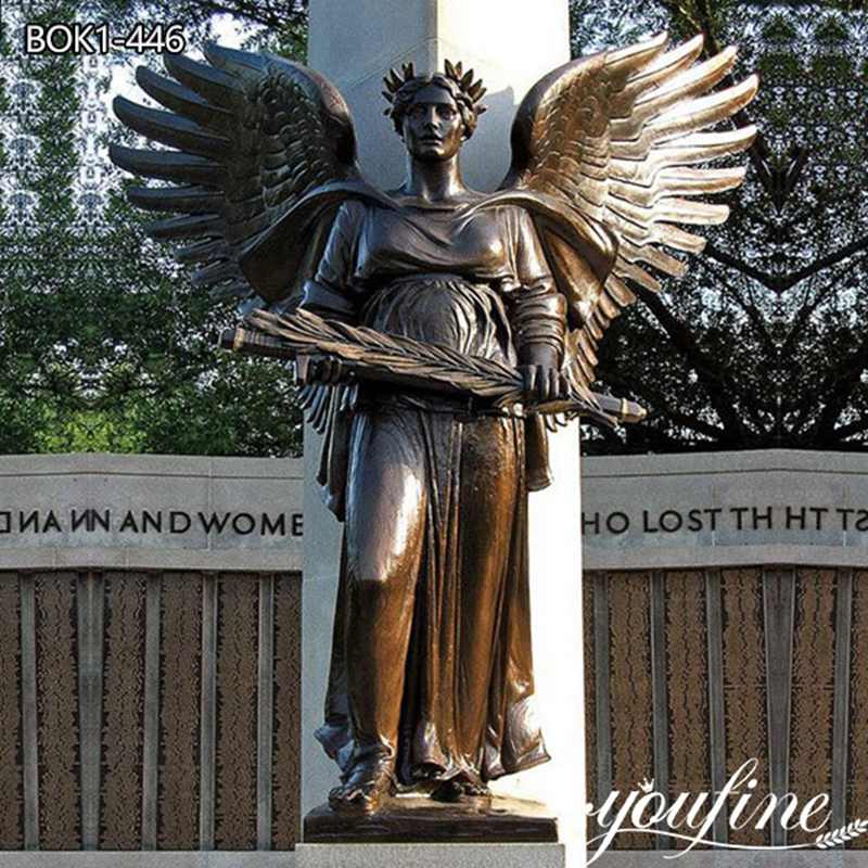 life size angel statue-YouFine Sculpture.