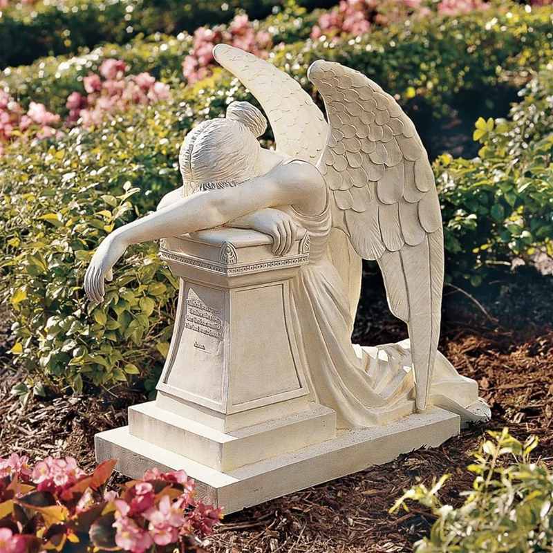 weeping angel outdoor statue