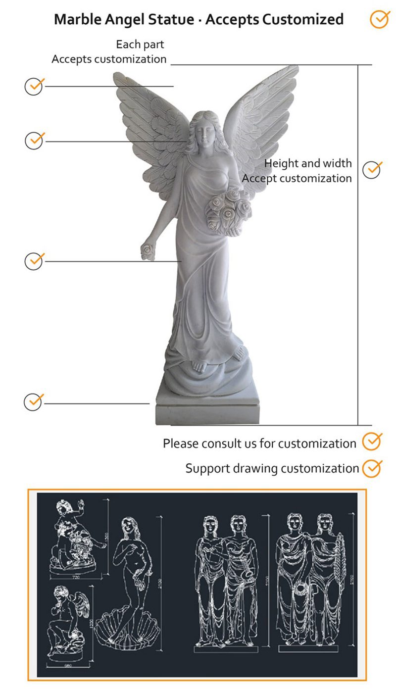 More Marble Angel Statue Options